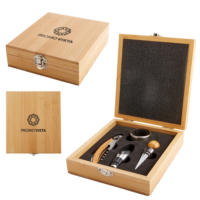 Bamboo Wine Tool Set